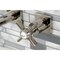 Kingston Brass KS6026ZX Wall Mount Tub Faucet, Polished Nickel KS6026ZX - alternate 5